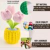Hand-crocheted tulip ornaments, artificial tulips hand-woven flowers, suitable for home and office decoration, and as birthday gifts for family and friends on their anniversaries