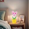 Hand-knitted wool crocheted products, little white rabbit hand-crocheted products, decorative items, crochet flowers, artificial sunflowers, suitable for office desk, car dashboard decoration, inspiring gifts, women's hand-knitted flowers, birthday and Christmas parties, home decoration