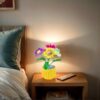 Personalized design hand-crocheted flower ornaments, colorful flowers for home decoration, high-end handcrafted handicraft gifts