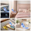 Cute blue bird home decorations, wool hand-crocheted items, desktop ornaments, handcrafted handicrafts, gifts for family and friends, family wedding desks, coffee shop decorations