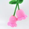 Kids Safe Yarn Keychain Handmade Crochet Decor Gifts Custom Crochet Keychain