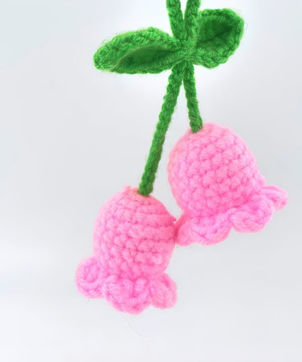Kids Safe Yarn Keychain Handmade Crochet Decor Gifts Custom Crochet Keychain