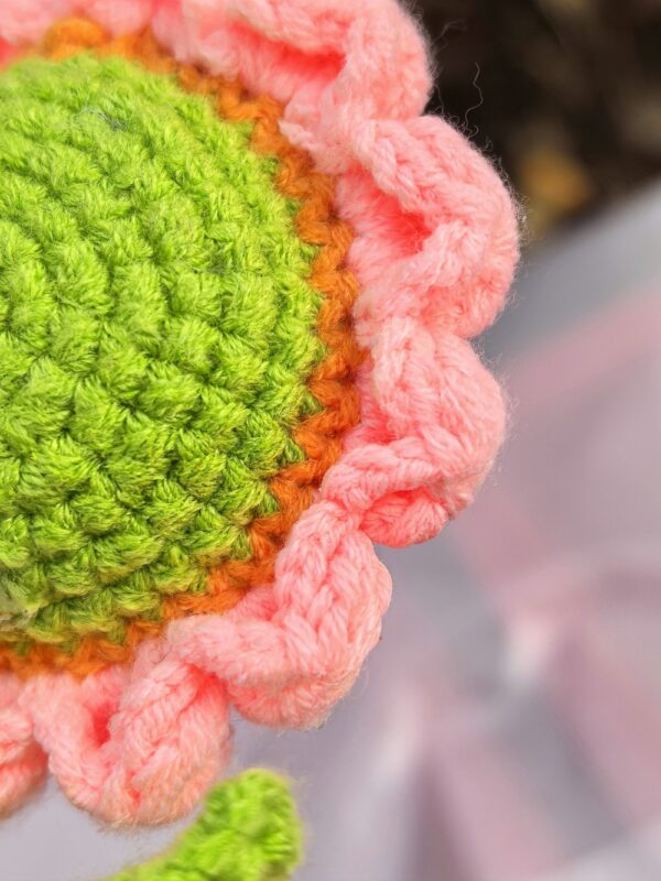 Custom Crochet Flower Bouquet Crochet Table Decor Handmade Crochet Flowers