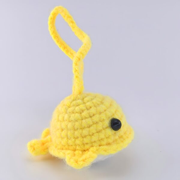 Fish Handmade Crochet Hanging Decor Amigurumi Crochet Charm Hand-crocheted Pendants