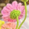Best Crochet Flowers For Home Decor Handmade Crochet Gift Colorful Crochet Blooms