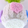 Hand-Crocheted Rose Table Ornaments, Hand-Made Gifts, Crocheted Handicrafts, Fashion Home Decorations