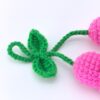Hot-selling Bellflower Boho Crochet Macrame Wall Hanging Crochet Car Rearview Mirror Charm
