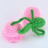 Kids Safe Yarn Keychain Handmade Crochet Decor Gifts Custom Crochet Keychain