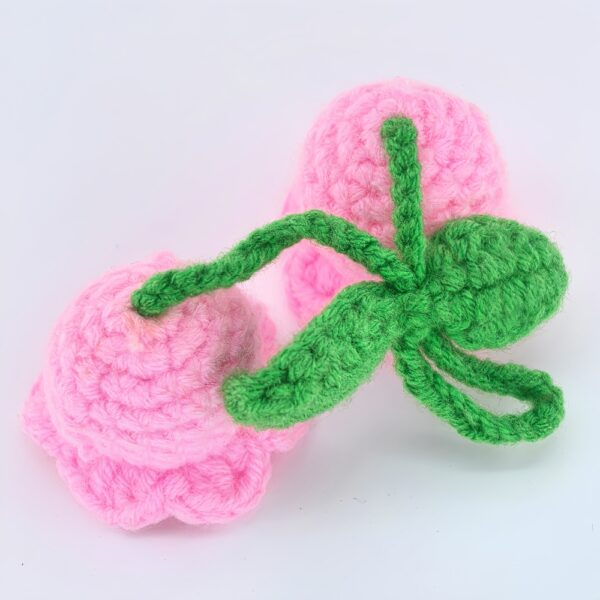 Kids Safe Yarn Keychain Handmade Crochet Decor Gifts Custom Crochet Keychain