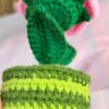 Crochet Table Decor Crochet Centerpiece For Dining Table Small Crochet Flower Arrangements