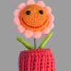 Custom Crochet Flower Bouquet Crochet Table Decor Handmade Crochet Flowers