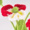 Best Crochet Flowers For Home Decor Custom Crochet Flower Bouquet Crochet Wedding Table Flowers