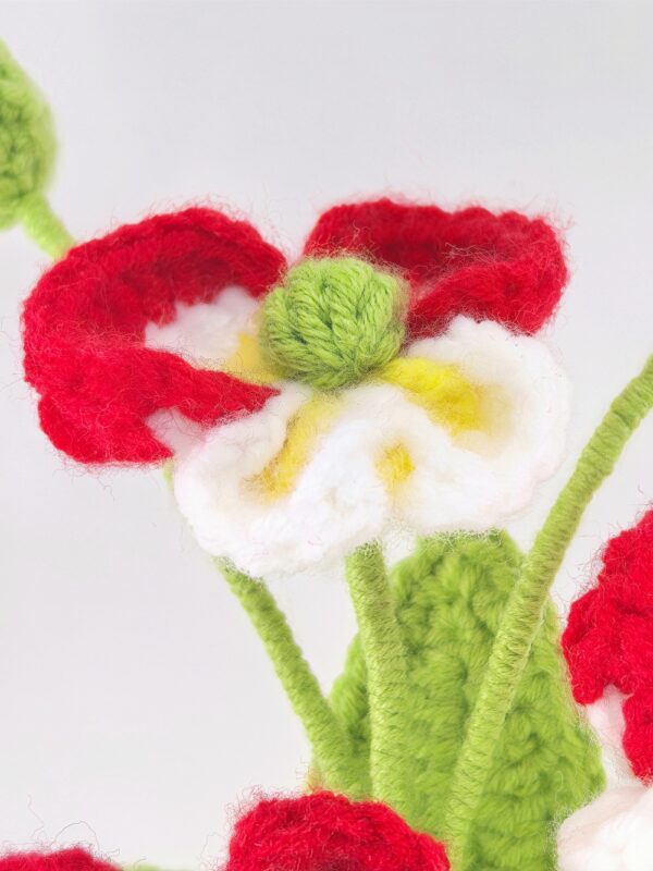 Best Crochet Flowers For Home Decor Custom Crochet Flower Bouquet Crochet Wedding Table Flowers