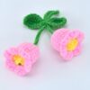 Kids Safe Yarn Keychain Handmade Crochet Decor Gifts Custom Crochet Keychain
