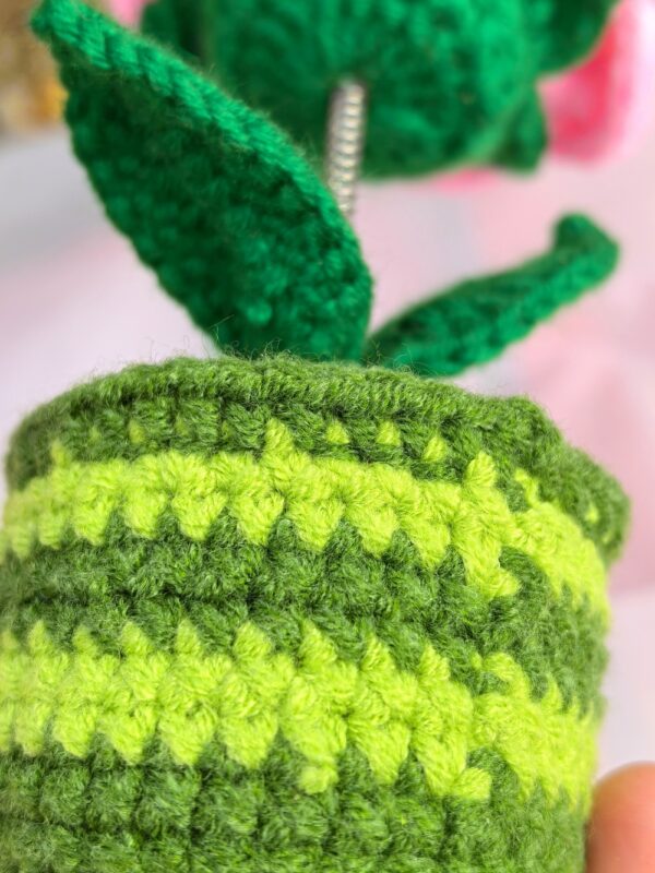Crochet Table Decor Crochet Centerpiece For Dining Table Small Crochet Flower Arrangements