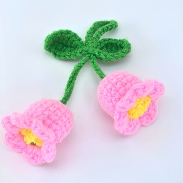 Kids Safe Yarn Keychain Handmade Crochet Decor Gifts Custom Crochet Keychain