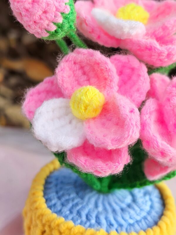 Where To Buy Handmade Crochet Flowers Custom Crochet Flower Bouquet