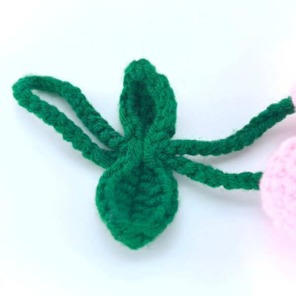Pink Lily of the Valley Bag Hand-crocheted Wool Pendant Hand-crocheted Pendants