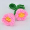 Kids Safe Yarn Keychain Handmade Crochet Decor Gifts Custom Crochet Keychain