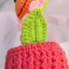 Custom Crochet Flower Bouquet Crochet Table Decor Handmade Crochet Flowers