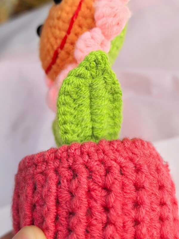 Custom Crochet Flower Bouquet Crochet Table Decor Handmade Crochet Flowers
