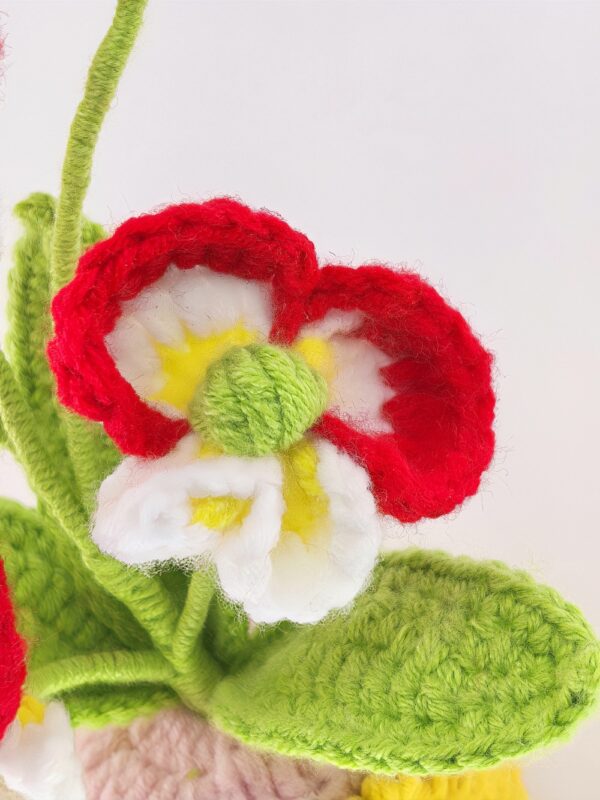 Best Crochet Flowers For Home Decor Custom Crochet Flower Bouquet Crochet Wedding Table Flowers
