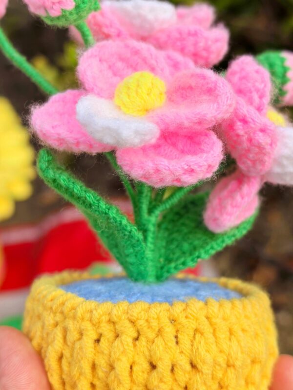 Where To Buy Handmade Crochet Flowers Custom Crochet Flower Bouquet