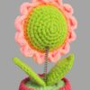 Custom Crochet Flower Bouquet Crochet Table Decor Handmade Crochet Flowers