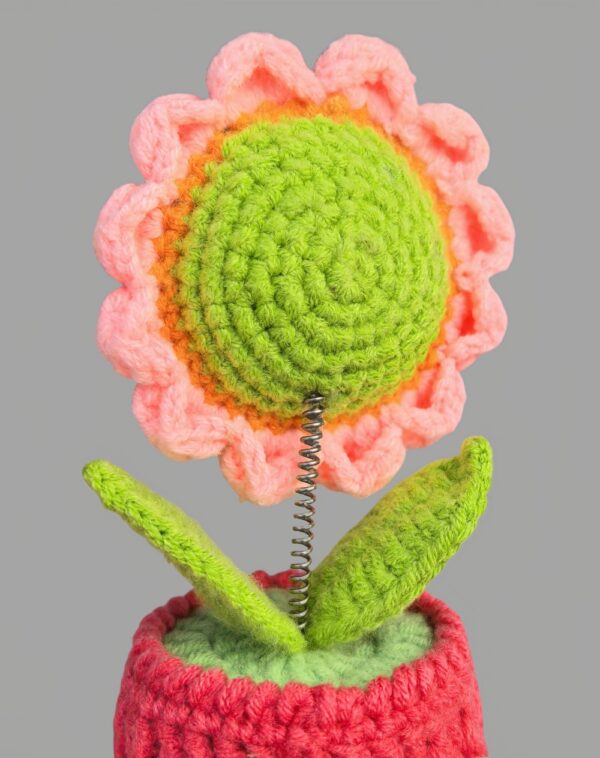 Custom Crochet Flower Bouquet Crochet Table Decor Handmade Crochet Flowers
