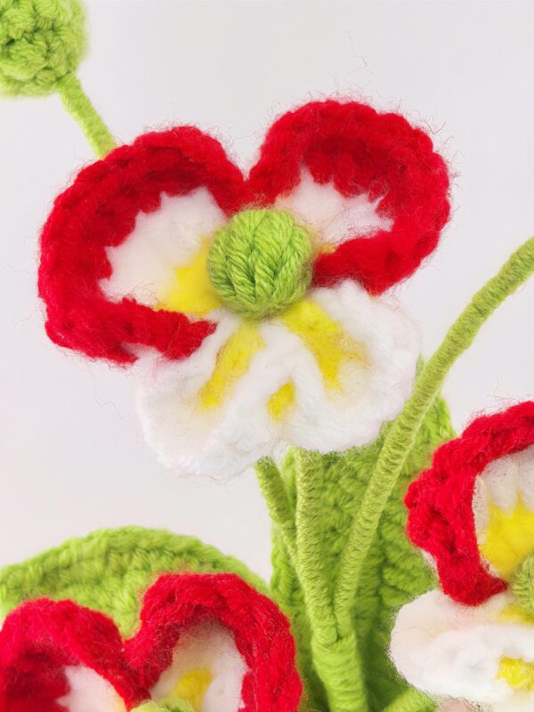 Best Crochet Flowers For Home Decor Custom Crochet Flower Bouquet Crochet Wedding Table Flowers