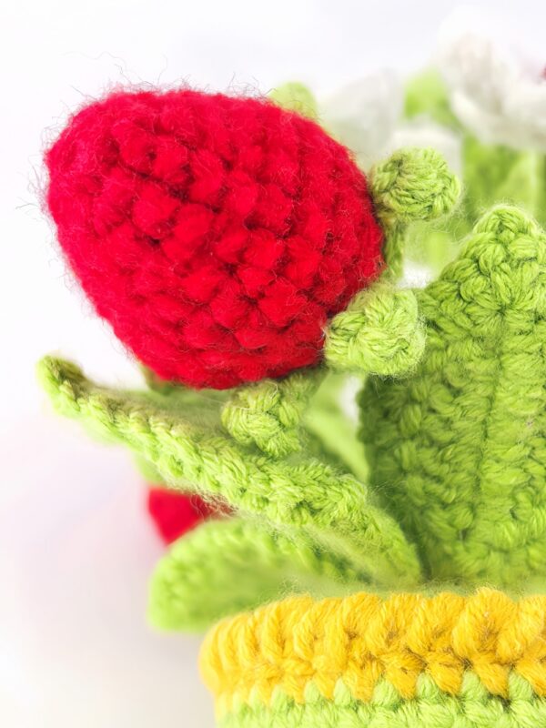 artificial crochet flowers crochet centerpiece for dining table eco-friendly crochet flowers